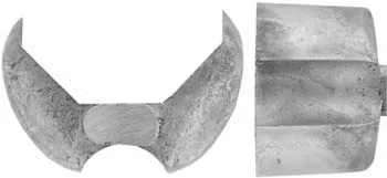 Plains Rifle Forend Cap,7/8" octagon, wax cast steel