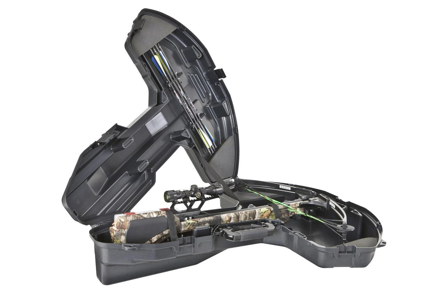 Plano Bowmax Crossbow Case with Bolt Storage - 39.25"L x 10"W x 32"H