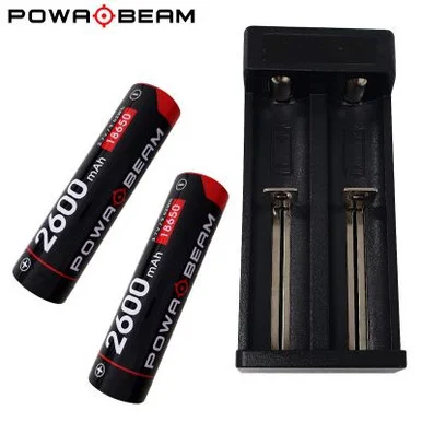 Powa Beam MC2 Plus Lithium Battery & Charger Kit 2600mAh