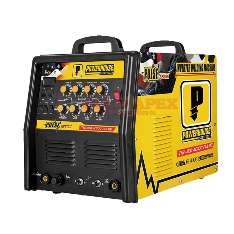 Powerhouse TIG300 PULSE 2in1 (TIG/MMA) AC/DC Inverter Welding Machine