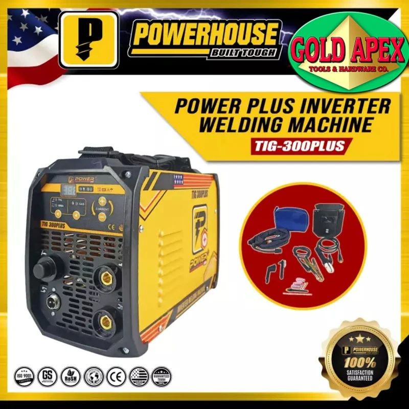 Powerplus TIG 300Plus 2in1 (TIG/MMA) DC Inverter Welding Machine