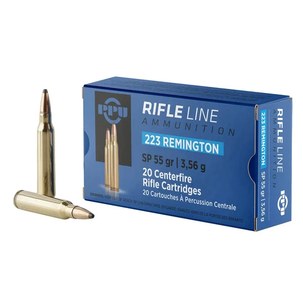 PPU 223REM SP 55GR 20RD