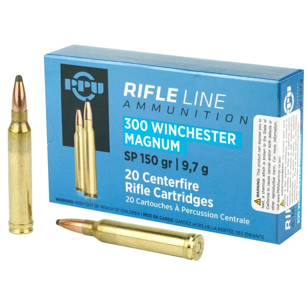 PPU 300WIN MAG SP 150GR 20RD