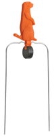 PRAIRIE DOG SPINNER ORANGECHAMPION DURA-SEAL TARGET 7"