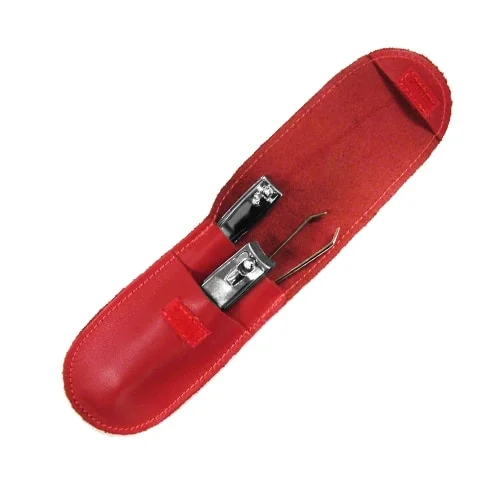 Premax Charey 3pc Manicure Set – Red case