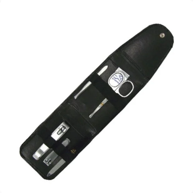 Premax Mens 5 Piece Manicure Set – Black