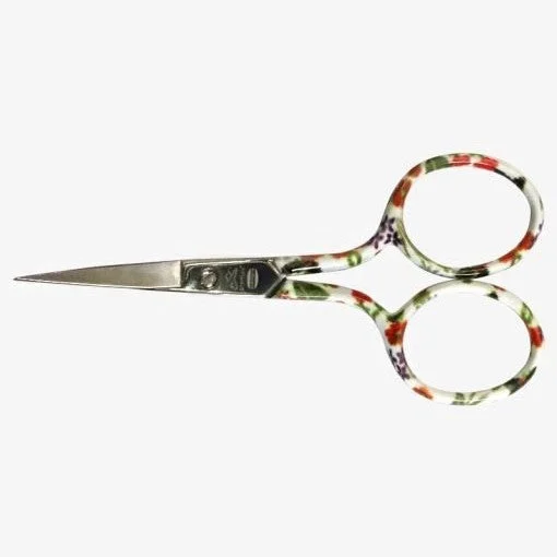 Premax Rainbow Collection – Embroidery scissor – Orange Flowers – 9cm (3.5″)