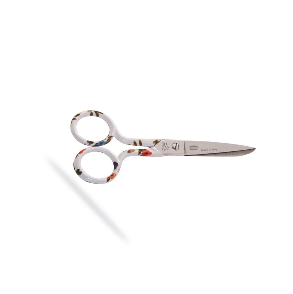 Premax Rainbow Collection – Sewing scissor – Blue Flowers – 15cm (6″)