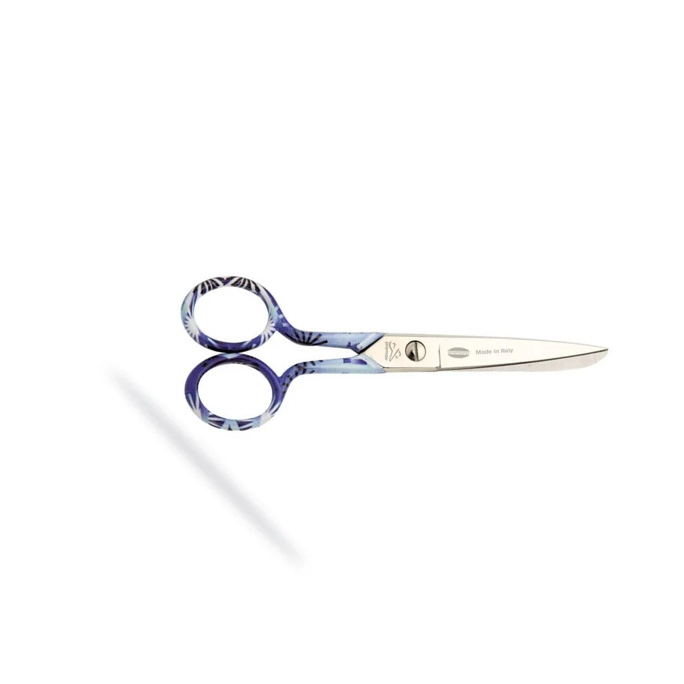 Premax Rainbow Collection – Sewing scissor – Blue Zebra – 15cm (6″)