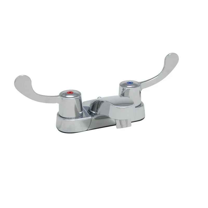 PROFLO Two Handle Centerset Bathroom Sink Faucet with Pop-Up Drain Assembly in Chrome | Ferguson