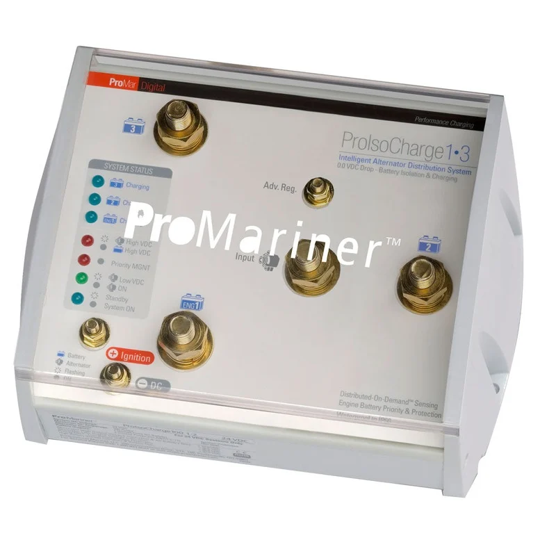 ProMariner ProIsoCharge Battery Isolator 250Amp 1-Alt 3-Bat – 12V [23126]