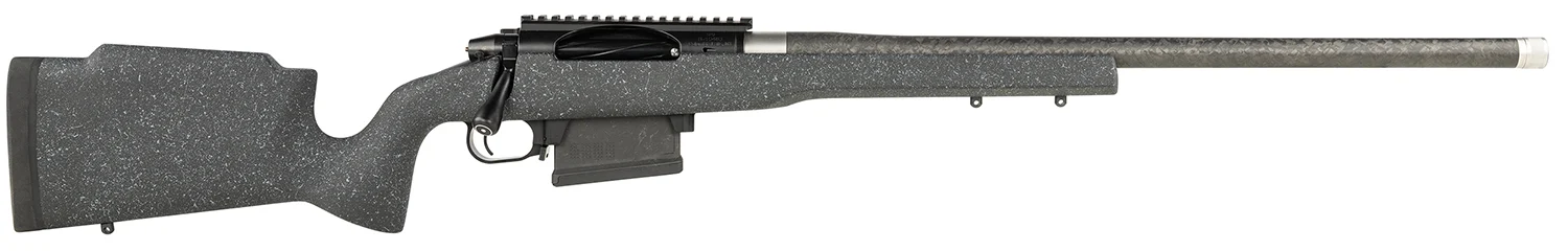 Proof Research 137918 Elevation MTR 2.0 300 Win Mag 22″ Carbon Fiber Wrapped Match Grade Threaded Barrel, Black Cerakote Picatinny Rail Steel Receiver, Fixed Proof Black Granite Carbon Fiber Stock