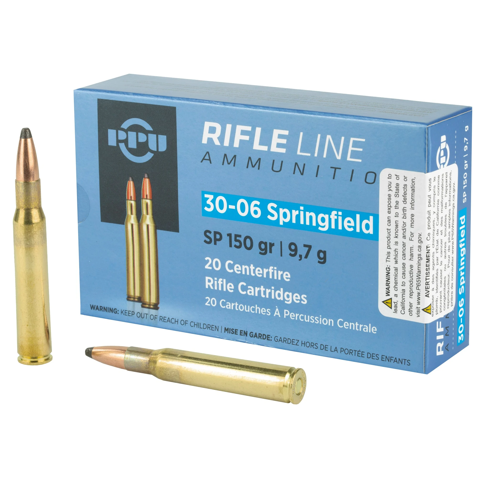 Prvi Partizan PP30061Soft Point SP 150 Grain .30-06 Springfield
