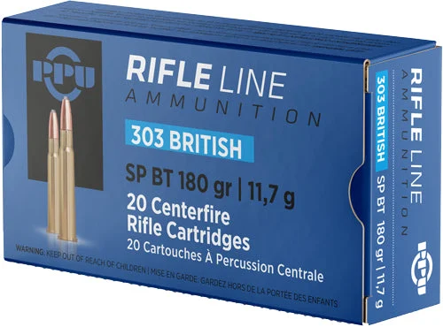 Prvi Partizan PP303S2Soft Point Boat Tail180 Grain .303 British