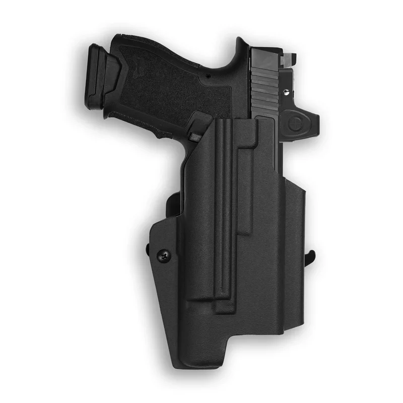 PSA Dagger Compact RMR 3.9″ with Surefire X300U-A Light Red Dot Optic Cut OWB Holster