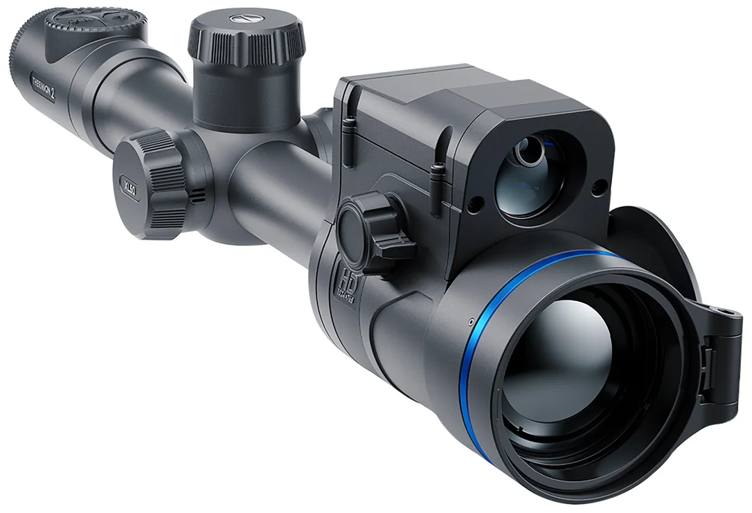 Pulsar PL76557 Thermion 2 LRF XL50 Thermal Rifle Scope Black 1.75-14x 50mm, Multi Reticle, Digital 2x/4x/8x Zoom, 1024×768 Resolution Features Laser Rangefinder