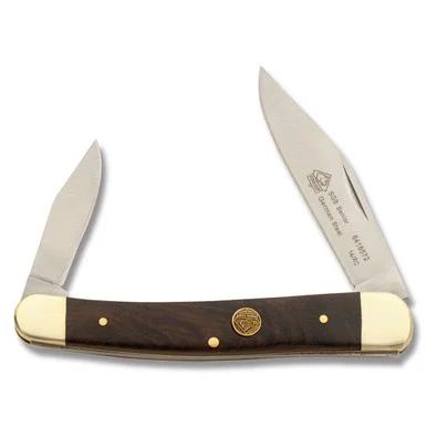 Puma SGB Senior Jacaranda Pocketknife 4inPlain Edge Wood Handles PKC6416572