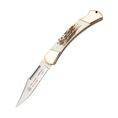 Puma SGB Whitetail POM Commando Stag Folding Pocket Knife