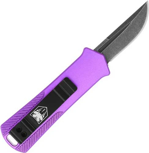 PURPLE 1.75" D2 STEEL DRP PNTCOBRATEC CALIFORNIA 952 OTF