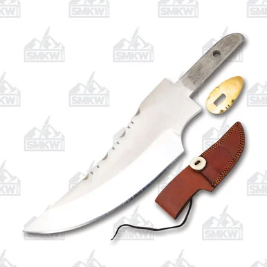 Push Tang 3.625" Clip Point Blade Blank BLSOB1