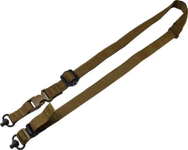 QD PUSH BUTTON PADDED COYOTETAC SHIELD SLING 2N1 WARRIOR