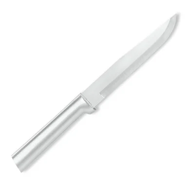 Rada Stubby Kitchen Butcher Knife 5.37in Plain Edge Aluminum R106