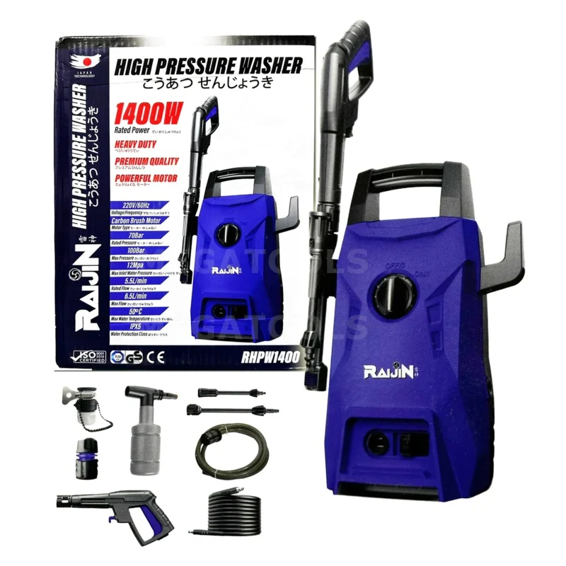 Raijin RHPW1400 High Pressure Washer