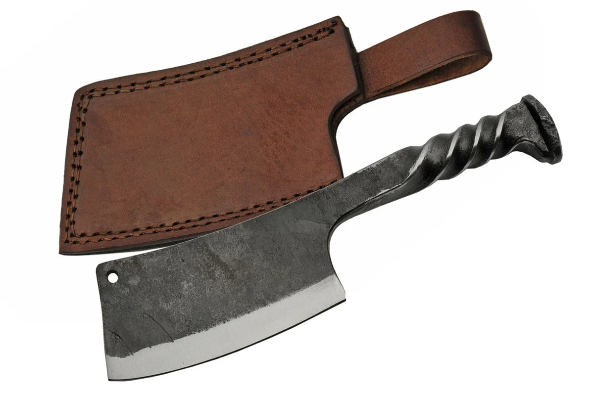 Railroad Medieval Cleaver Knife For Sale