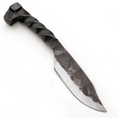 Railroad Spike Clip Point