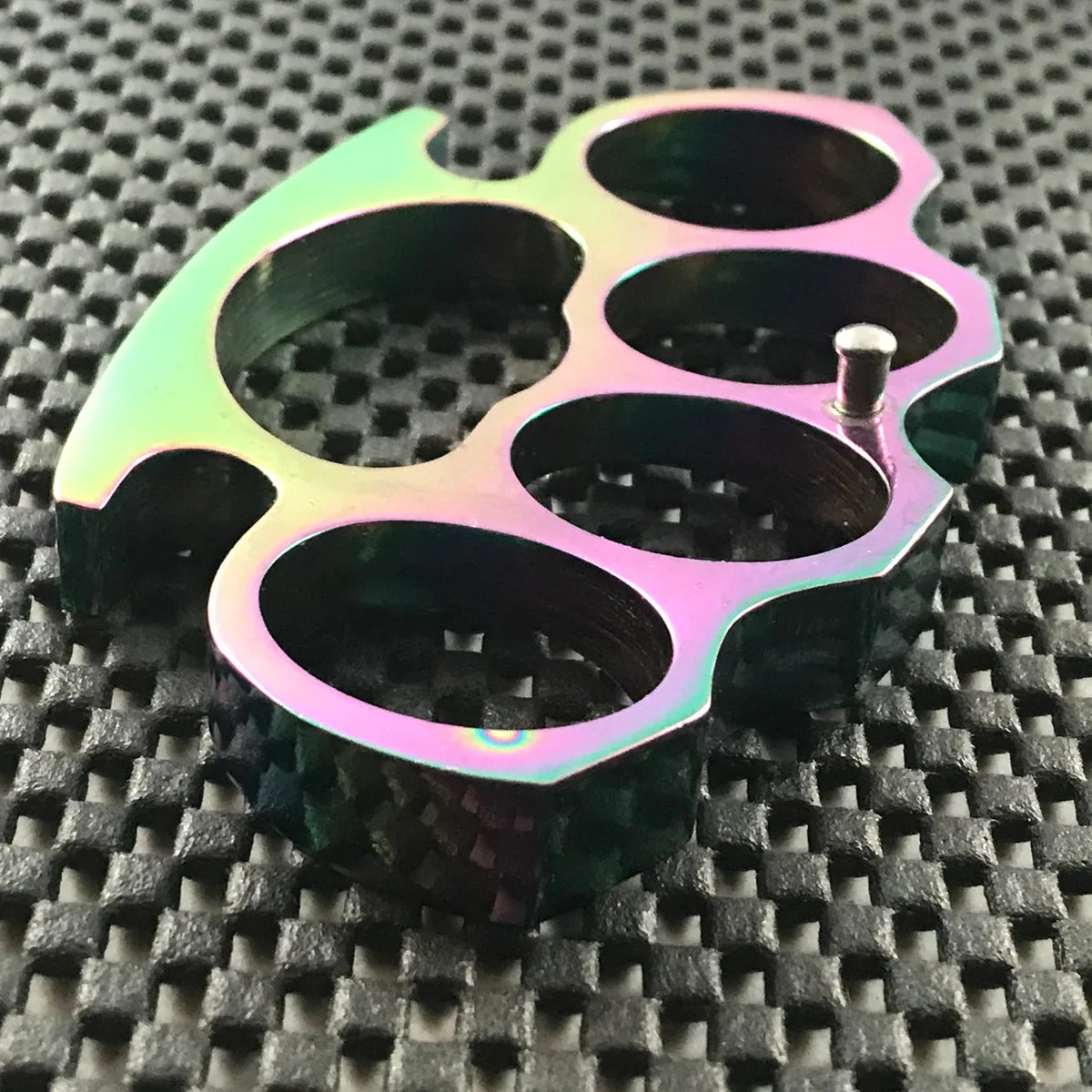 Rainbow Brass Knuckles (Paper Weight) For Sale (PK-807RB)