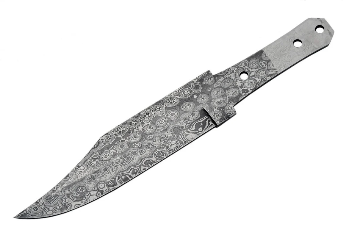 Raindrop Damascus Knife For Sale