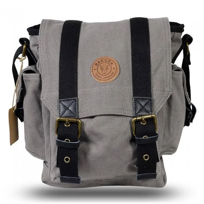 RAKUDA MESSENGER CANVAS SHOULDER BAG