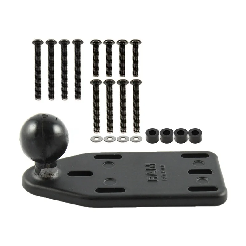 RAM Mount Motorcycle Brake/Clutch Reservoir Cover Base w/1 Ball Offset [RAM-B-346U]