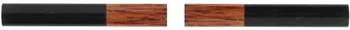 Ramrod for Dixie Gun Works Tennessee Mountain Rifle, in .45, .50, or larger caliber, 9mm (.35") stained hickory, 40-7/8" long. Blued steel tip threaded 10-32 at front and rear.Made in the U.S.A.