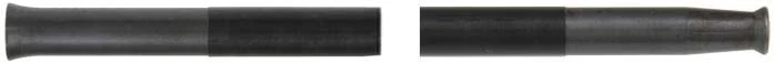 Ramrod for the Edwin Wesson Rifle, 5/16" brown Delrin nylon, 28-1/4" long. Steet tips are threaded 8-32 at flared front, and 10-32 at rear.Made in the U.S.A.