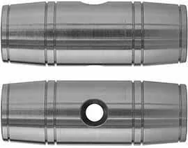 Ramrod pipe, steel, fits Thompson Center Renegade Rifle,steel, for 3/8" ramrod, drilled for 6-48 mounting screw.