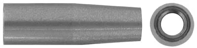 Ramrod rear tip, 5/16" diameter, steel, 10-32 thread, tapered end for Thompson Center Cherokee, Seneca, or Patriot, 1" long