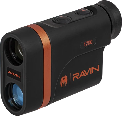 Ravin Crossbows Laser Rangefinder 1200 yds Max Distance Black/Orange