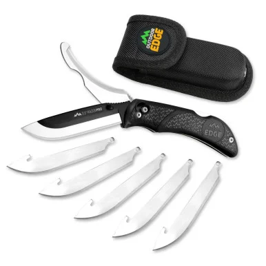 RazorPro G Replaceable Blade Hunting Knife with Gutting Blade