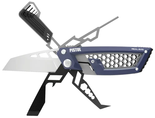 Real Avid Edge Gun Multi-Tool, Silver/Black For Most Pistols