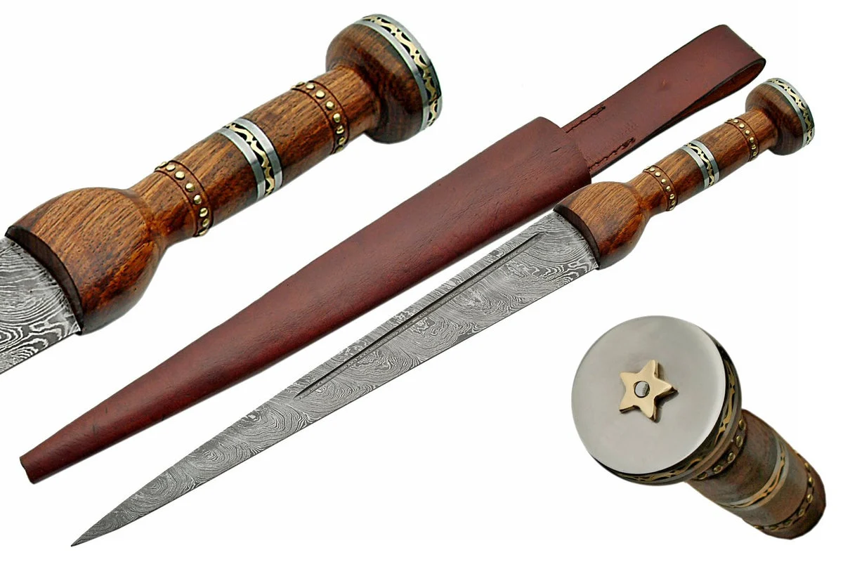 Real Damascus Steel Sword