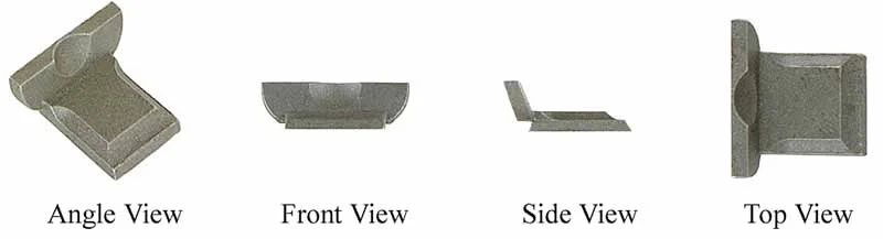 Rear sight,1770 Lancaster style,wax cast steel