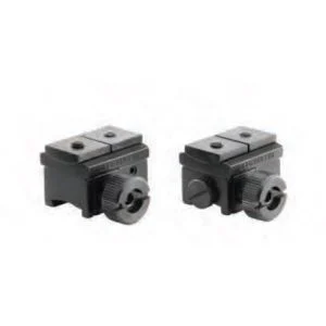Recknagel Steel Tip-Off Mount with Windage for 11 mm Dovetail, S&B Convex Rail