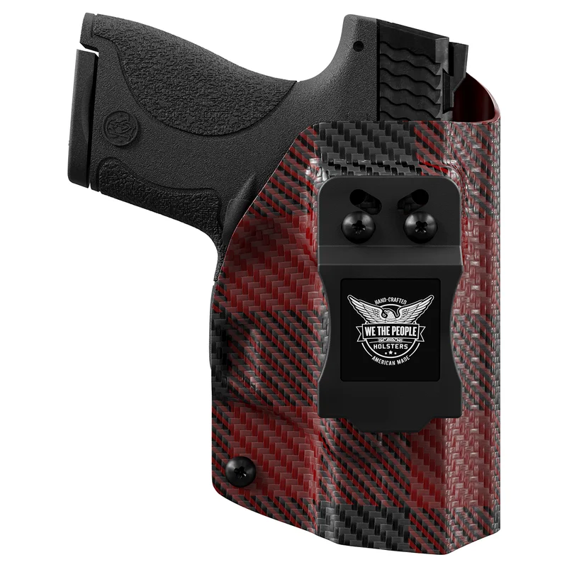 Red Plaid Custom Printed Holster – IWB Kydex Holster