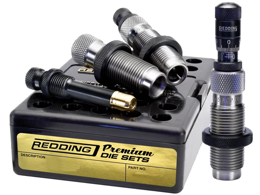 Redding Premium NXGEN Carbide 3-Die Set – 38 Special / 357 Magnum