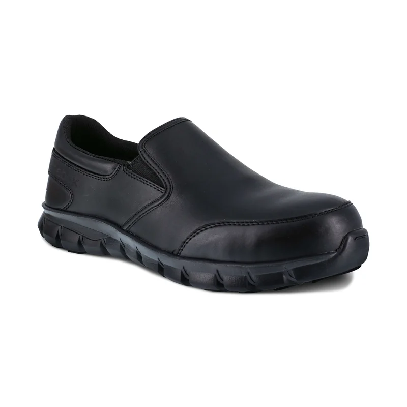Reebok Men’s Sublite Cushion Work Athletic Slip-On – RB4036