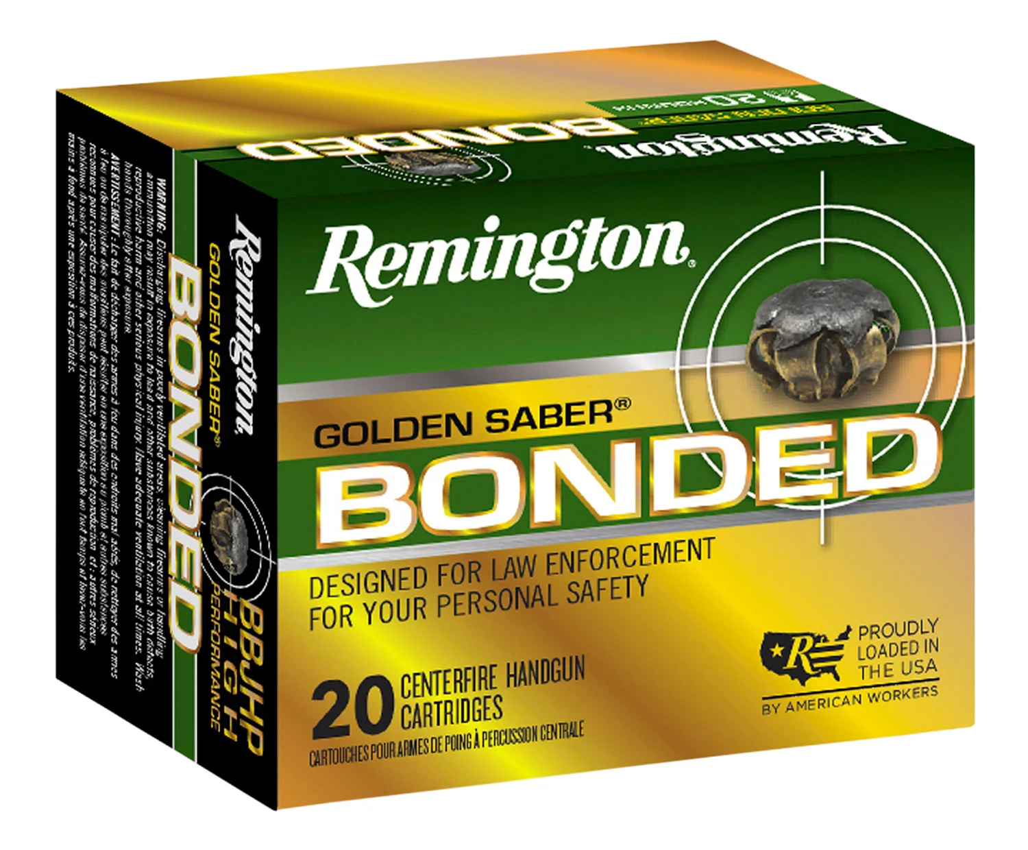 REM GOLDEN SBR 40SW 180GR 20/500