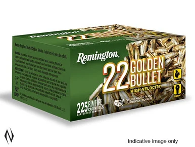 REMINGTON 22LR 36GR HV HP GOLDEN BULLET 225 PK 1280FPS