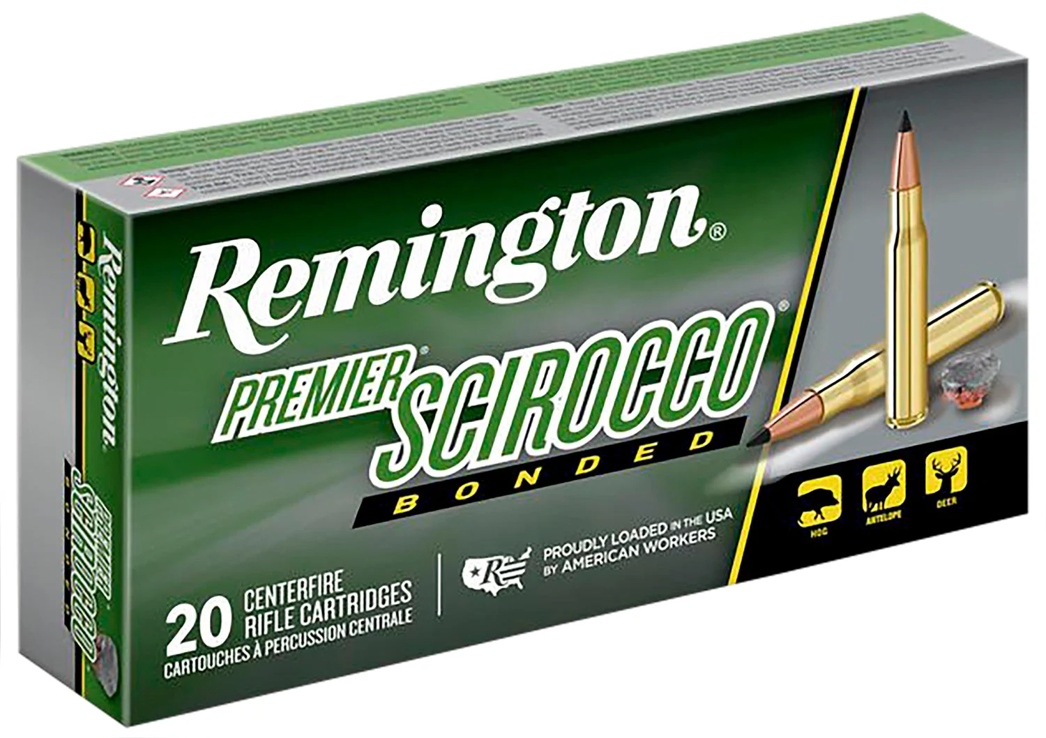 Remington 29318 Premier Swift Scirocco Bonded150 Grain .30-06 Springfield
