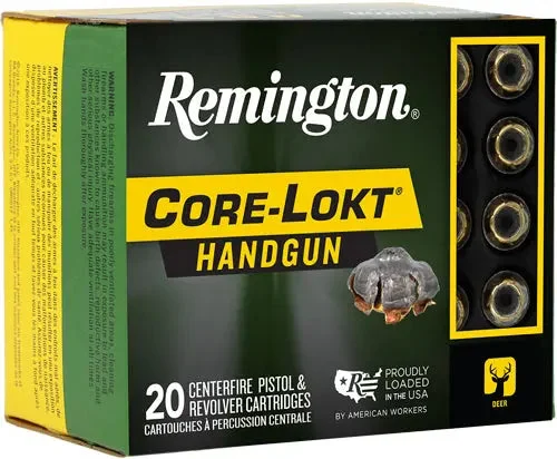 REMINGTON 44 REM MAG 240GR CORE-LOKT JHP 20RD